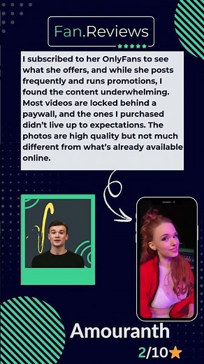 Amouranth OnlyFans Review ⭐