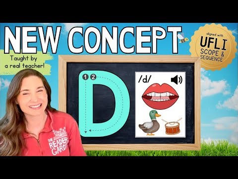 Lesson 13: Letter D /d/ | New Concept Only Phonics Lesson (UFLI Aligned)