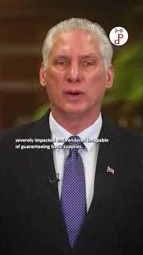 Miguel Díaz-Canel's address to the II International Conference on Unilateral Coercive Measures