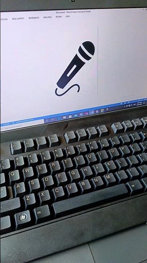 Mic 🎤 Logo in Ms Word By shortcut key | In English | Digital shortcut Hub. #shortcutkeys #usa