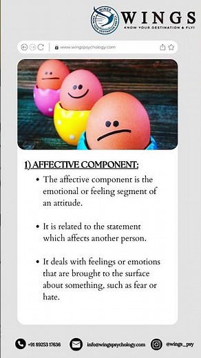 Three Component of Attitude (ABC Model) #psychologyexplained