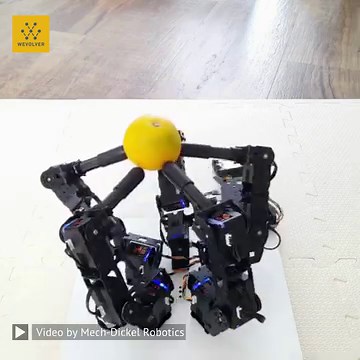 2.3K views · 73 reactions | Made with 15 Lynxmotion Smart Servos...