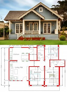 301K views · 2.3K reactions | Classic house design with a functional floor plan. #houseplans #classichome #dreamhome #architecture #dreamhouse ℂ핋핋핆 | Dream House | Facebook