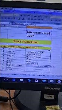 How to use Text Functions in Microsoft Excel | Excel Text Function | Top 10 Text Formula in Excel