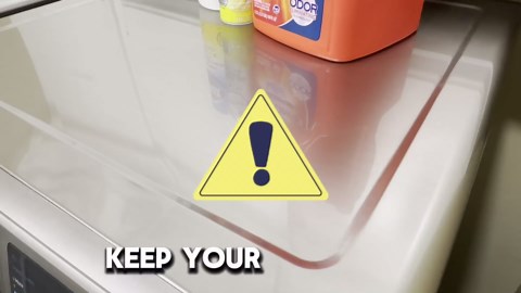 SEIRI 1pcs Washer and Dryer Covers for the Top, 26" x 26" Silicone Dryer Top Protector Mat Non-slip Waterproof Washing Machine Cover Protector Top Load for Laundry & Kitchen (Dark Gray)