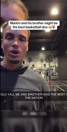 Are marlon and his Brother the best Basketball duo ??#marlon #marlonbrother #basketball #viral #fyp