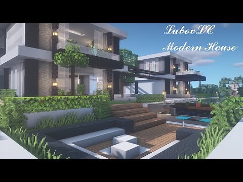 How to Build a Luxury Large Modern House/ Interior Design | Minecraft Tutorial 🔥 (#2)