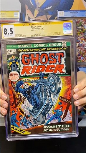 CGC Unboxing: 1973 Ghost Rider #1 Signed By Roy Thomas