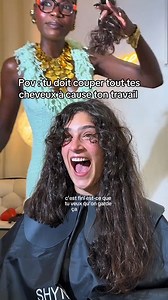 60K views · 645 reactions | Et voilà elle n’est plus obligée de s’attacher les cheveux tous les jours au travail… 朗 C’est une nouvelle personne non ?  @K18 Hair ———————————— #hairbyshyness #curIncutbyshynessl #curlncutbyshyness #hairbyshynessl #curls | Its shynessl | Facebook
