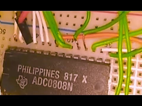 Digital Electronics 8 - Analog Digital Converter #ADC0808 #analogdigitalconvertor #adc
