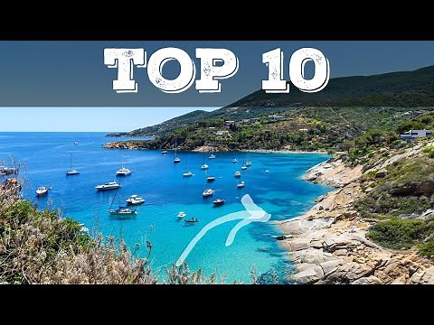 Top 10 most beautiful beaches on Giglio island (Italy)