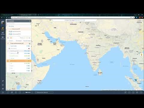 Pantalla de funciones de la plataforma Protrack en español