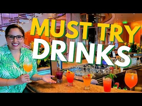 TRY THESE ON YOUR NEXT CRUISE! ROYAL CARIBBEAN DRINK PACKAGE COCKTAILS
