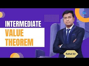 Intermediate Value Theorem Explained by Rahul Sir || MME MA (Eco) Entrance