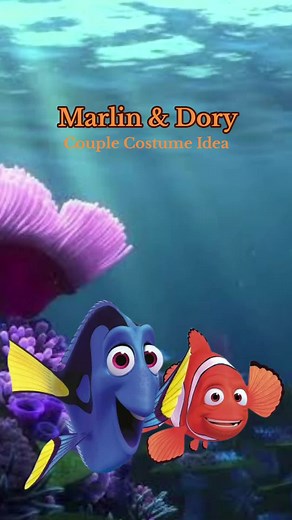 Marlin & Dory Finding Nemo Couple Costume Idea