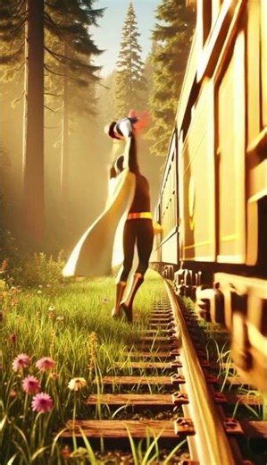 Baby vs Train 2 #superhero