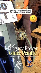 2K views · 851 reactions | Malagasy Power  Peindre avec un pistolet...