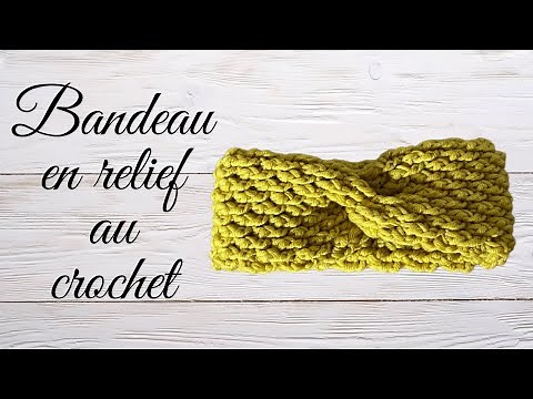 Comment faire un bandeau toutes tailles au crochet: super point facile et rapide ☺️
