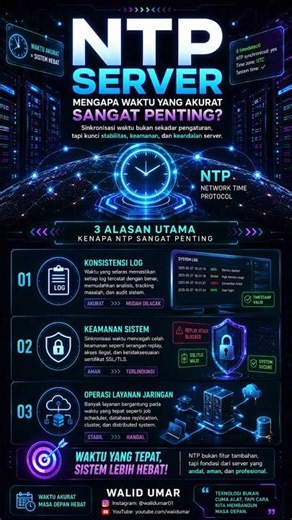 📌 Mengapa NTP Server sangat penting? #ntp #server #fyp #shorts