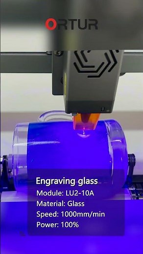 DIY Qatar mug with Ortur | Engrave FIFA World Cup pattern on glass by a laser engraving machine
