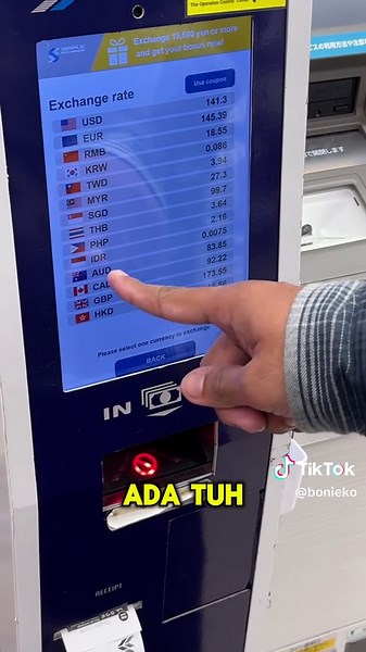 Mengetahui Nilai Tukar Yen Jepang di FamilyMart