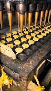 Amazing #IceCream Cone #ManufacturingProcess #viralvideo | Productionline