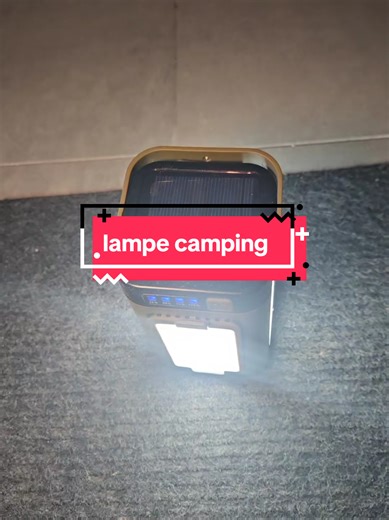 #lampe #camping #solaire