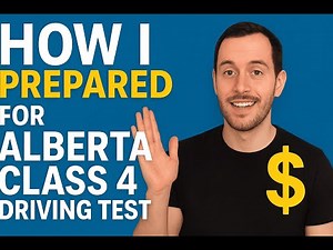 How I Passed Alberta Class 4 License | Full Process, Fees & Study Guide in 5 Minutes