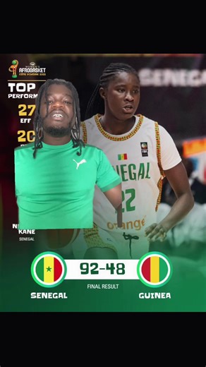 Senegal vs Guinea: Highlights of the AfroBasket Women's Game