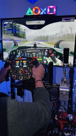 No assists, can you control this? ⛈️🏎️ #f125 #simracing #simracer #t598 #sf1000