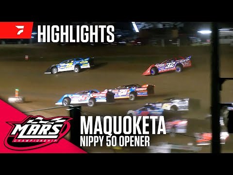Nippy 50 Opener | MARS Late Models at Maquoketa Speedway 3/28/25 | Highlights