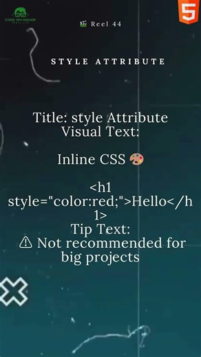 Style attributes
