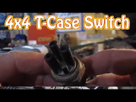 Where to Find 4WD Vacuum Switch on Chevy Blazer GMC Jimmy - Transfer Case Location