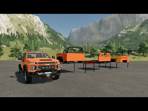 FS22 Chevrolet Silverado 3500 Farming Simulator 22 Mods