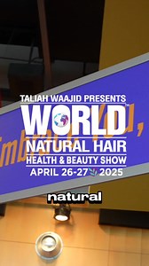 64K views · 15 reactions | Don’t Miss Out!  Get Your Tickets for the 2025 World Natural Hair Show Today!  | Taliah Waajid World Natural Hair Show | Facebook