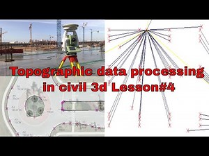 How to process survey data and draw Lines Automatically to connect the points in civil 3d Lesson#4