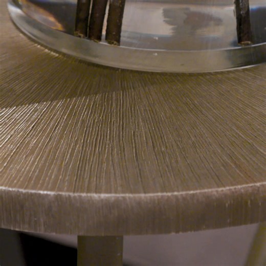 Room tour 🤩😍 This Peaches and Cream dream features our brand-new Hutton camelback sofa, Chamberlain chair, and Camille coffee table. https://www.ethanallen.com/en_US/shop-whats-new-living-room | Ethan Allen