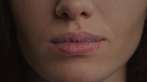 Close Caucasian Woman Lips Doing Kiss Stock Footage Video (100% Royalty-free) 1093938605 | Shutterstock