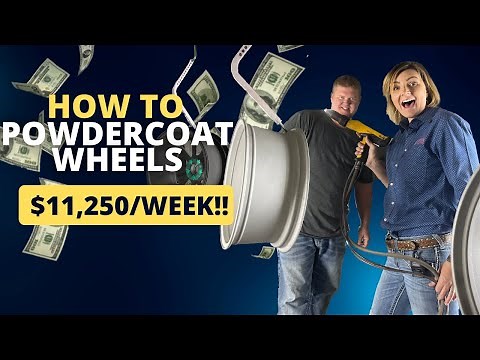 The Beginners Guide to PowderCoating Wheels from a REAL shop