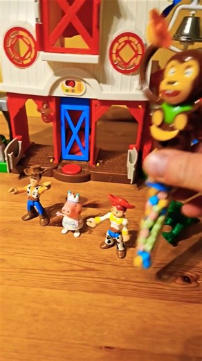 Toy Story Vs Monkey Swing Toy #shortsfeed #toystory