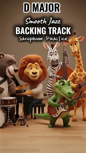 Smooth Jazz Backing Track in D Major | Lofi Jazz Play Along | Saxophone Practice Jam #lofi