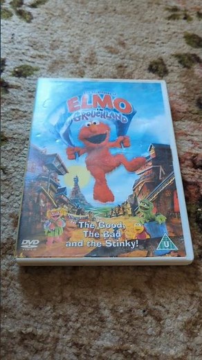 The adventures of elmo in grouchland dvd unboxing
