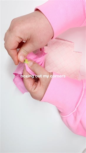 *final assembly* of my QUILTED BOXY POUCH 🍂 sewing pattern for BEGINNERS #zipperbag