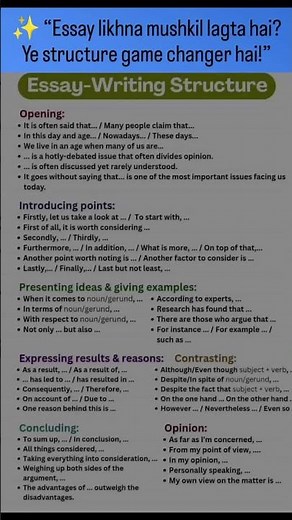 Learn How to write Essay #englishwriting #englishgrammar #englishlearning #english #englishspeaking