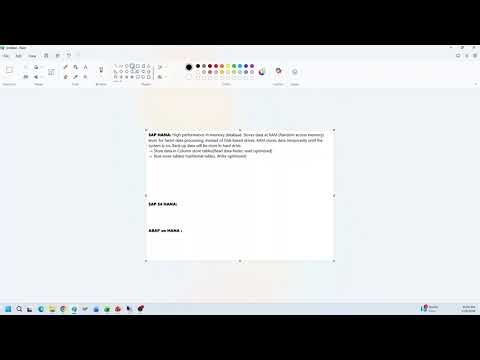 SAP HANA Introduction and S4 HANA