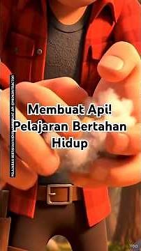 008. Pelajaran Bertahan HIDUP / Cara Membuat API #api #bertahanhidup #survival