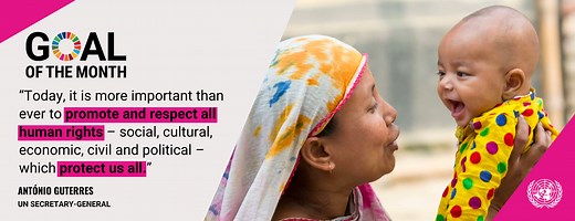 Goal of the Month – Goal 10: Reduced inequalities - United Nations Sustainable Development