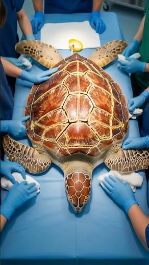 This Turtle’s Shell Was Cracked… But We Refused to Let Her Die 🐢💔