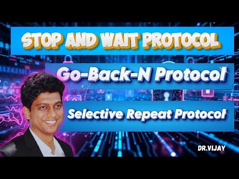 Stop &Wait, Go Back N, Selective Repeat Protocol #StopAndWait #gobackn #selectiverepeat #protocol
