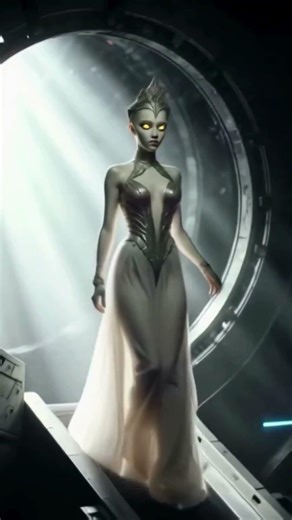 The alien princess came on the earth #aliens #princess #shorts